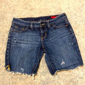 X2 quality denim cutoff jeans